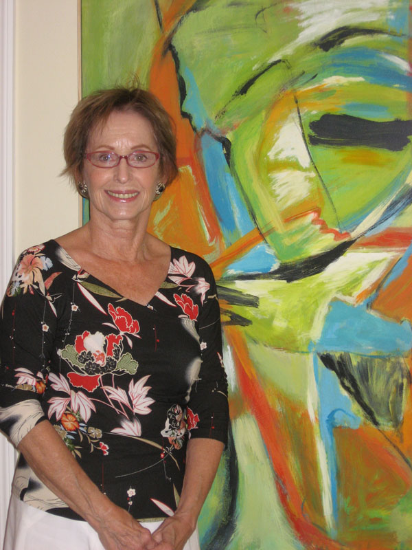 abstract artist & expressionist Susan von Gries Sarasota Florida
