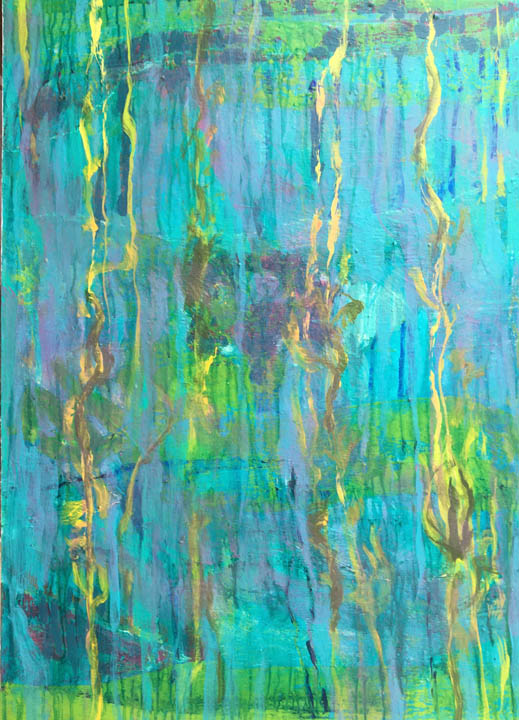 Kelp Garden by Susan von Gries - Abstract Art Original