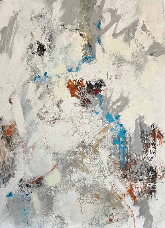Connecting to My Inspiration by Susan von Gries - Abstract Art Original