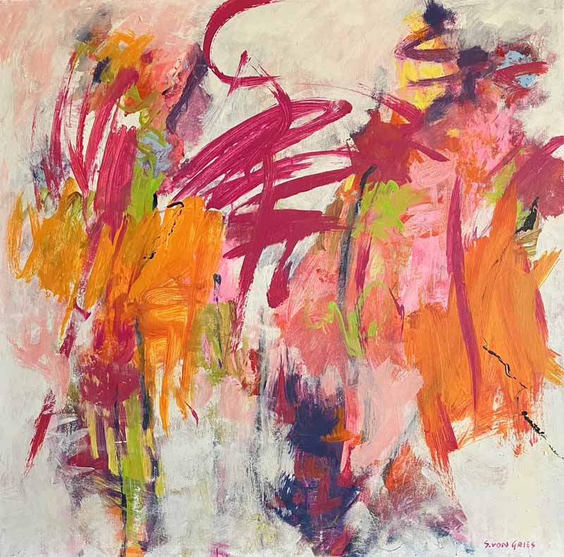 Susan von Gries JOY - Abstract Art Original